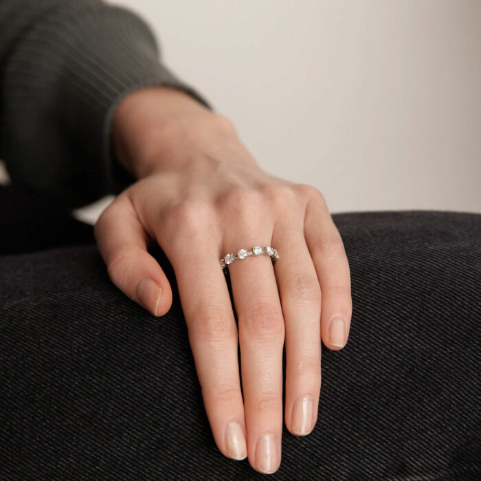 CARTIER fede nuziale Diamanti