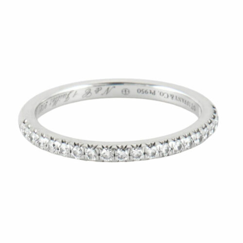 TIFFANY Anello mezzo giro diamanti