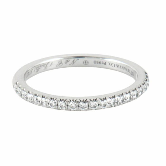 TIFFANY Anello mezzo giro diamanti
