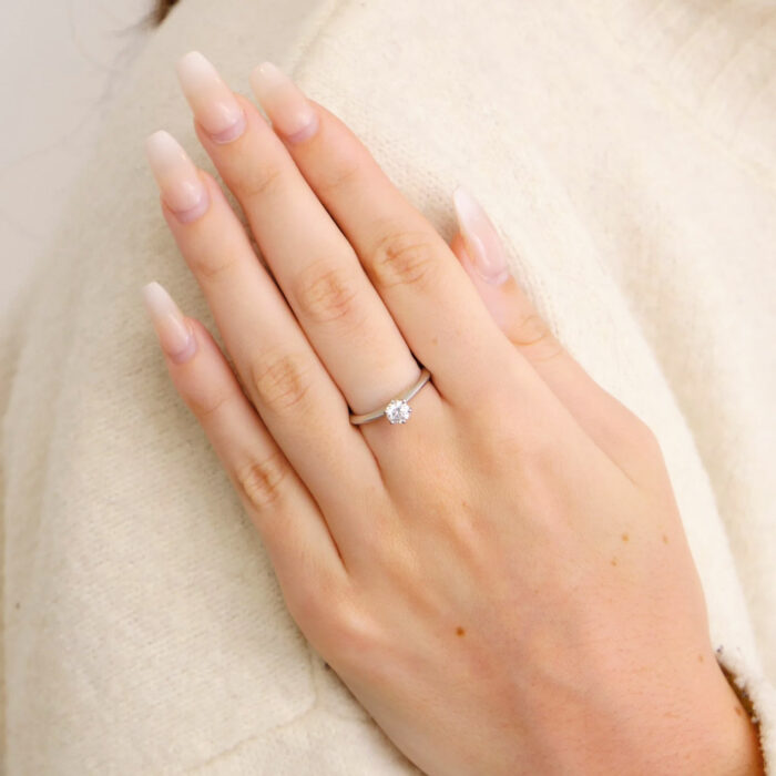 TIFFANY Anello Solitario