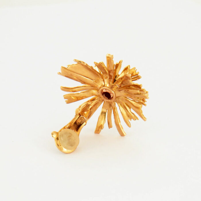 CARTIER - Orecchini Fiori Oro - immagine 4