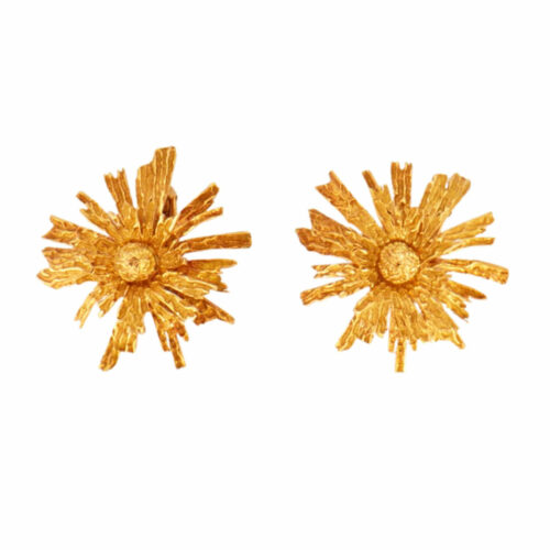 CARTIER Orecchini Fiori Oro