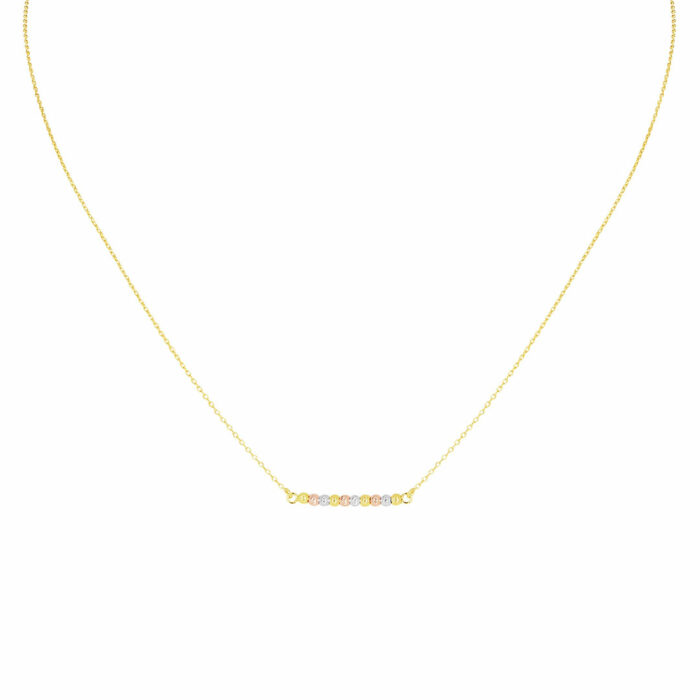 collana tre ori sfere