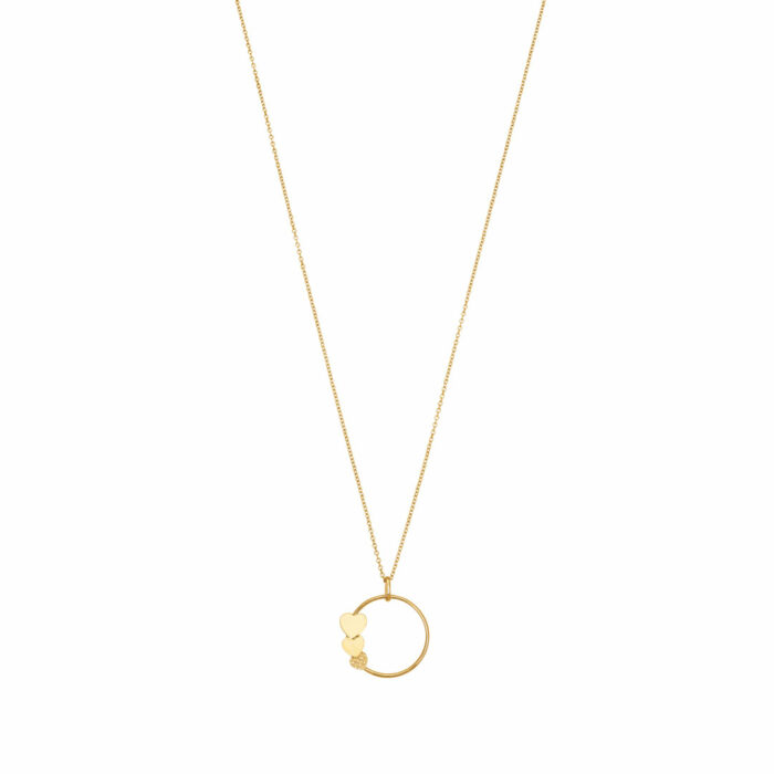 Collana Triplo Cuore - immagine 3