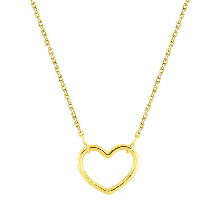 collana cuero oro