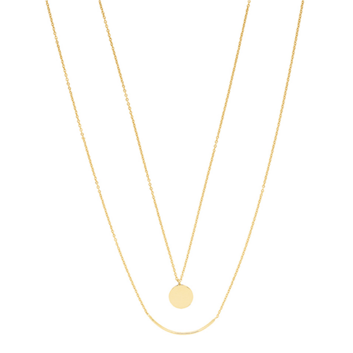 collana multifilo oro
