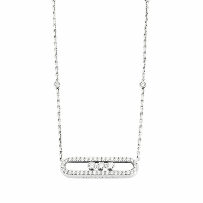 MESSIKA Collana Baby Move Pavé