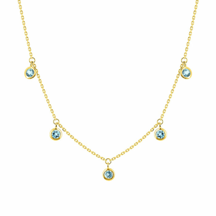 Collana Pendenti Topazio