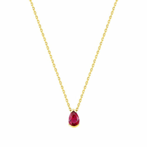 Collana rubino Pera