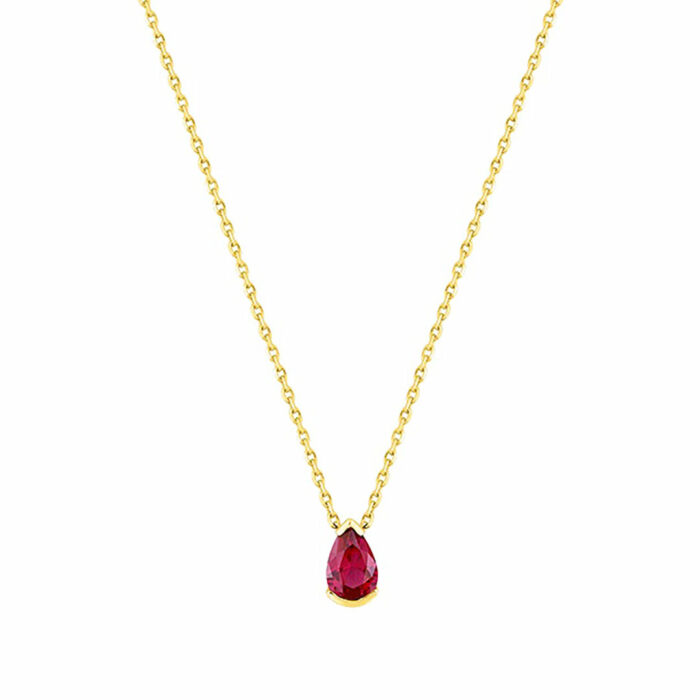 Collana rubino Pera