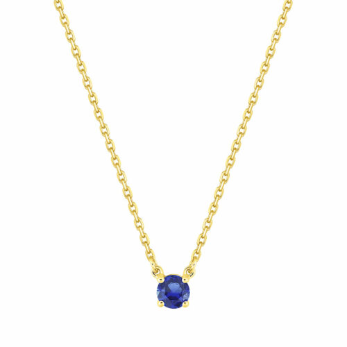 collana zaffiro oro