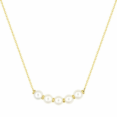 collana perle oro giallo