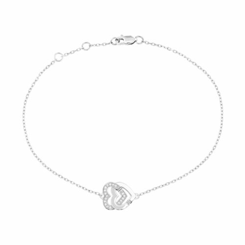 DINH VAN Bracciale Doppi Cuori R10