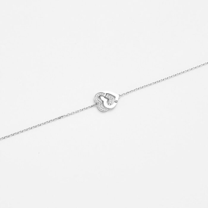 DINH VAN Bracciale Doppi Cuori R10