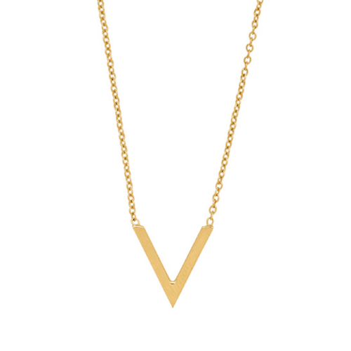 Collana a forma di V