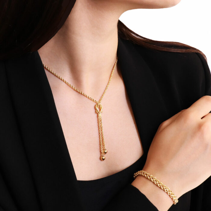 Collana Fiocco oro