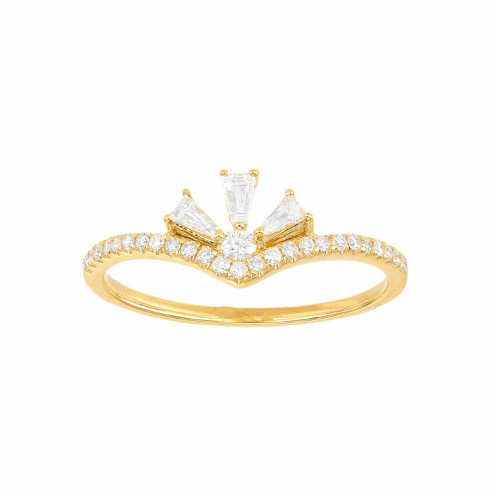 anello oro giallo diamanti