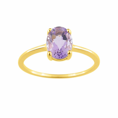 anello con ametista