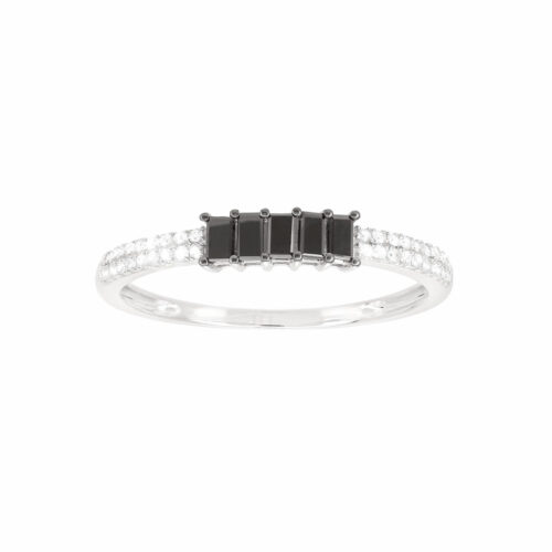 anello diamante nero