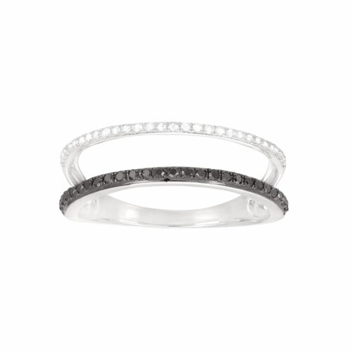 anello diamante nero