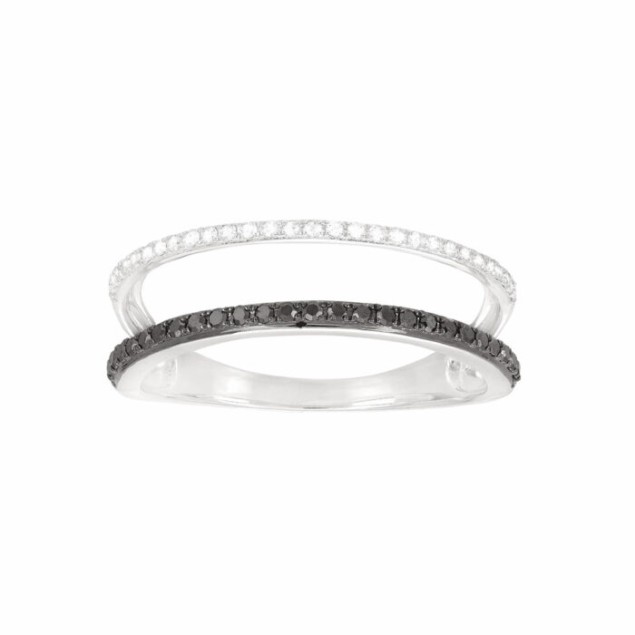 anello diamante nero