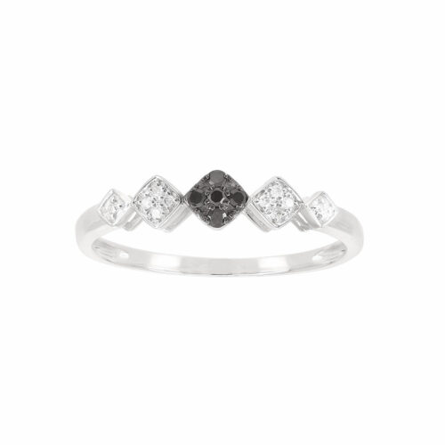 anello diamante nero
