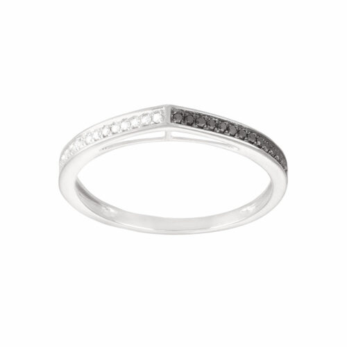 anello diamante nero
