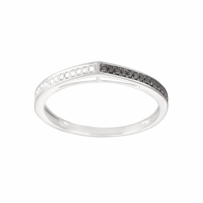 anello diamante nero