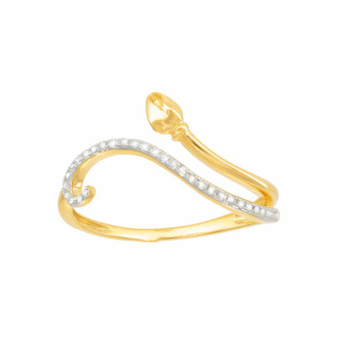 Anello Serpente oro diamanti