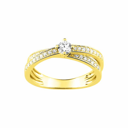 anello di fidanzamento oro giallo