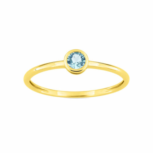 anello con topazio
