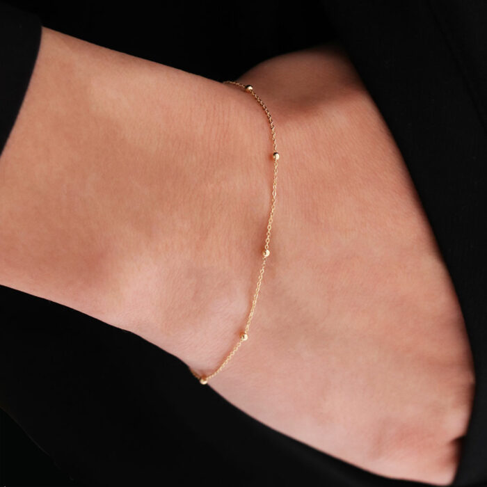 bracciale catenina oro