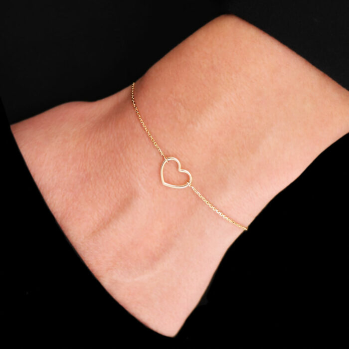 Bracciale Cuore oro