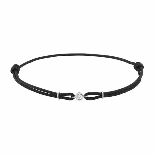Bracciale Corda con Diamante