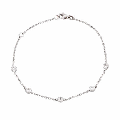 Bracciale Riviera diamanti
