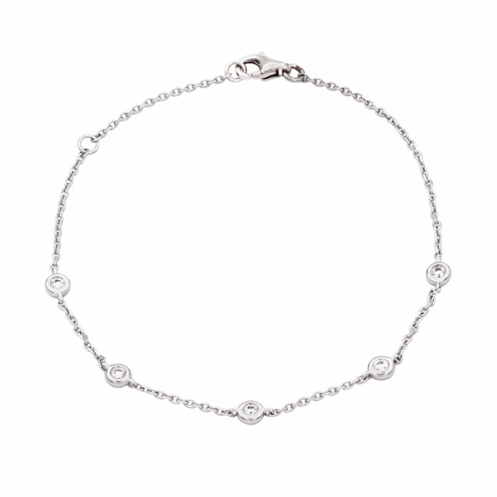 Bracciale Riviera diamanti