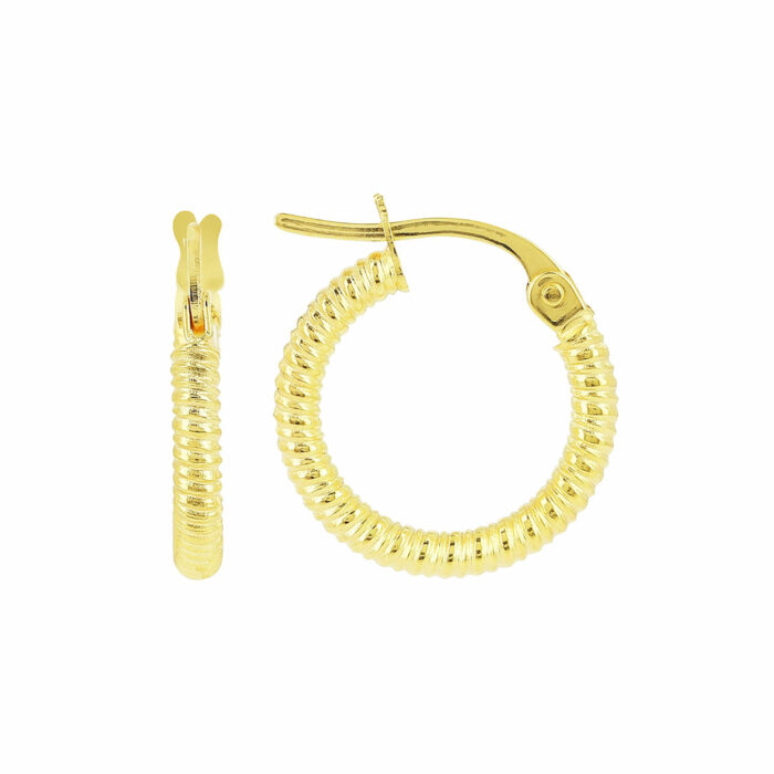 Orecchini Striato 10mm - immagine 2