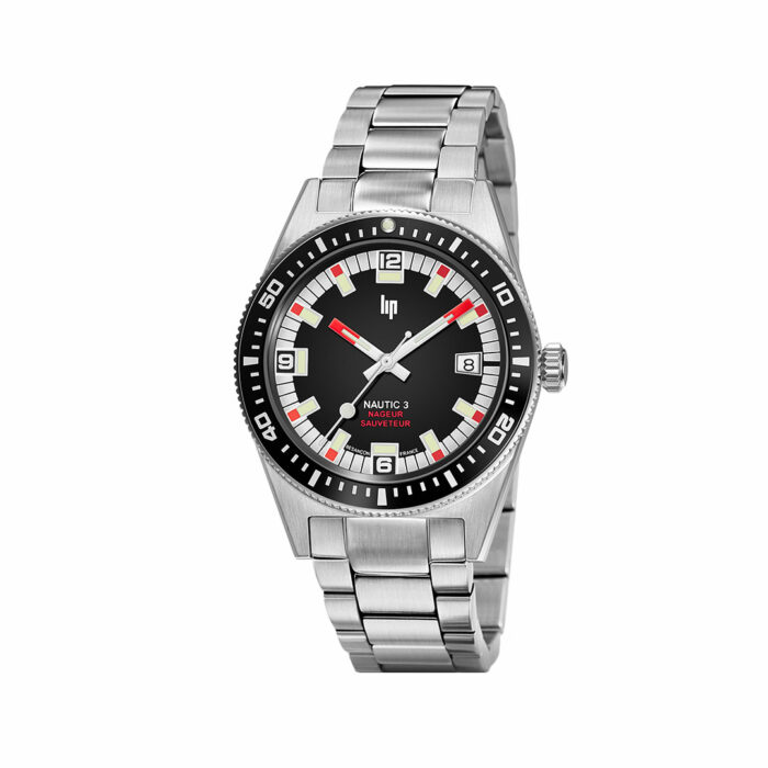 Orologio Lip Nautic 3 Scaphandrier 39 mm