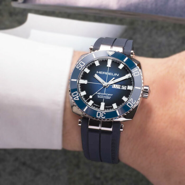 Orologio Herbelin Newport Diver Nero - immagine 3