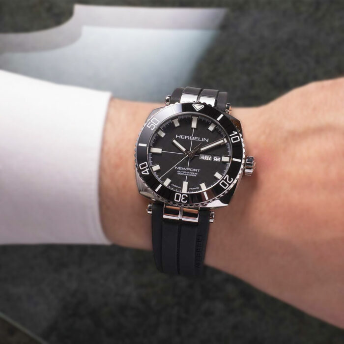 Orologio Herbelin Newport Diver Nero - immagine 2