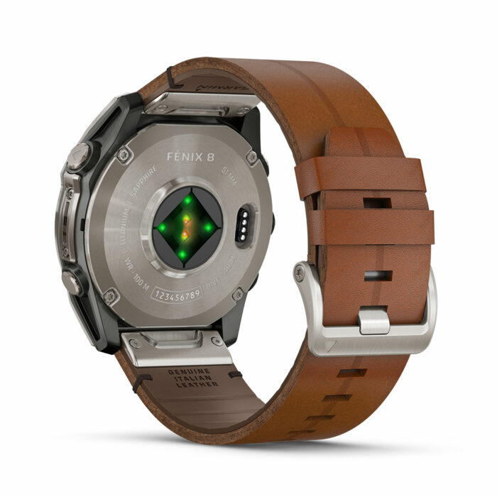 GARMIN - Orologio Fenix 8 Amoled Sapphire Titanio 51mm - immagine 6