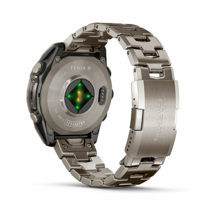 GARMIN - Orologio Fenix 8 Amoled Sapphire Titanio 47mm - immagine 4