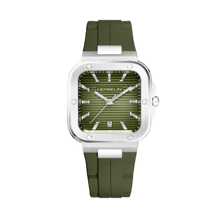 Orologio Herbelin Cap Camarat Square FKM Verde