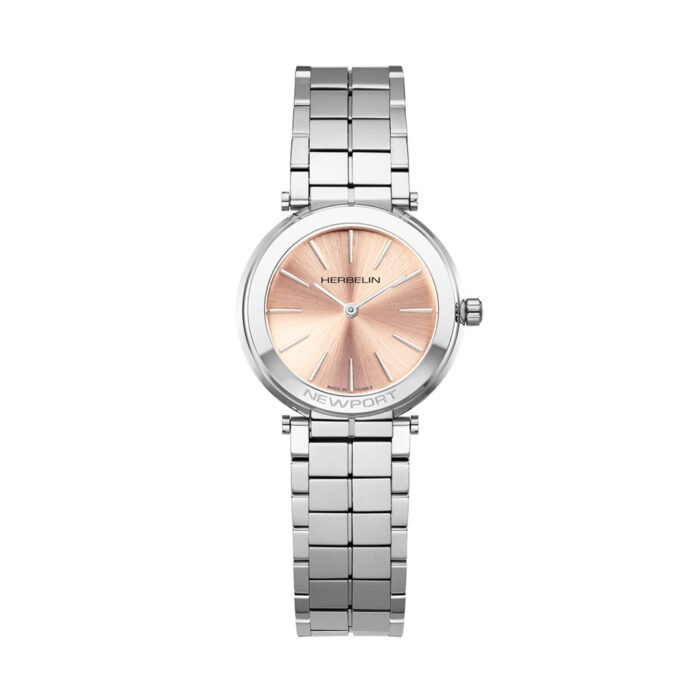 Orologio Herbelin Newport Slim Acciaio Champagne Rosé