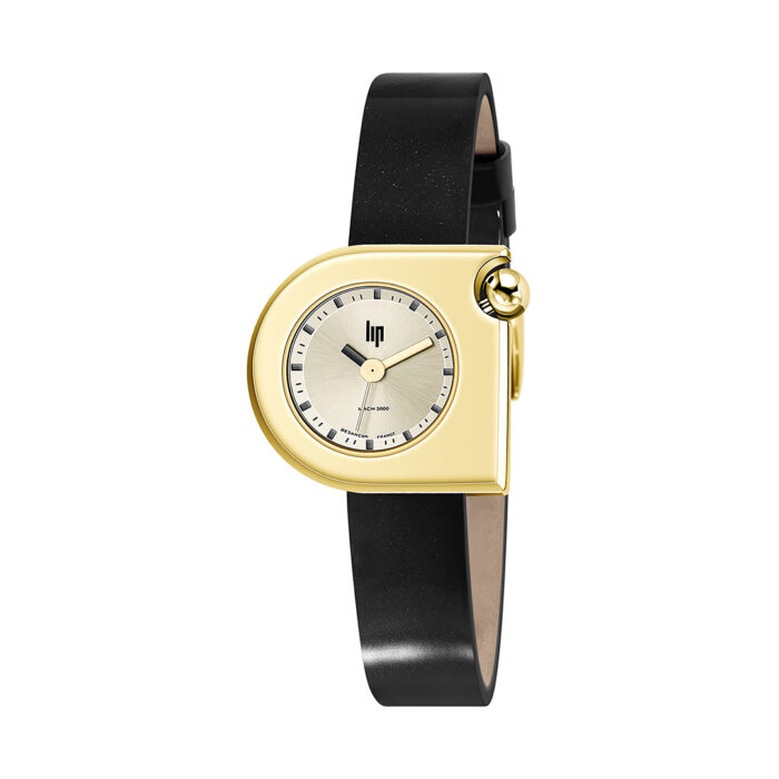 Orologio Lip Mach 2000 Mini Moon Nero Oro 671169