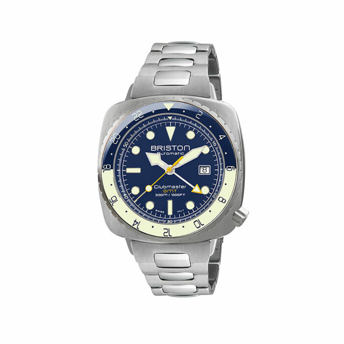 Orologio Briston Clubmaster Diver Pro GMT Acciaio
