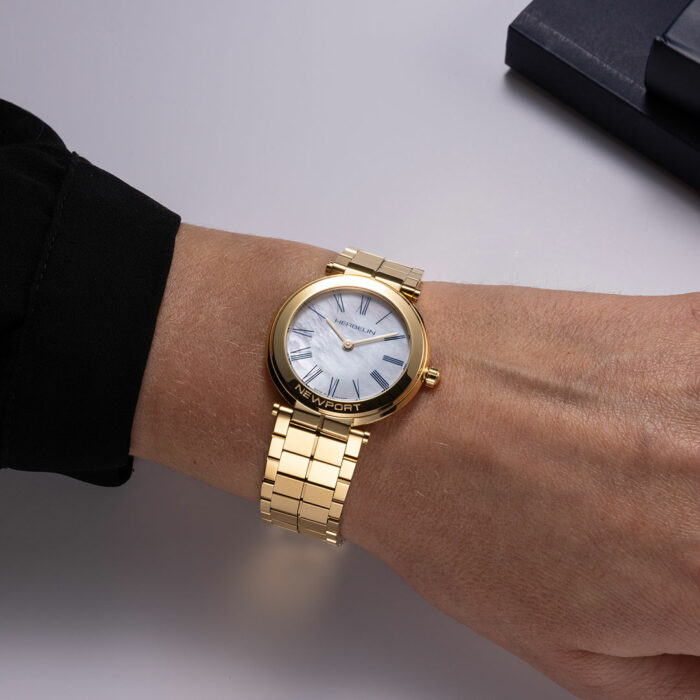 Orologio Herbelin Newport Slim Madreperla Oro - immagine 2