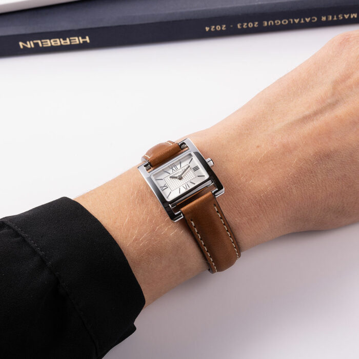 Orologio Herbelin V Avenue Pelle Marrone - immagine 2