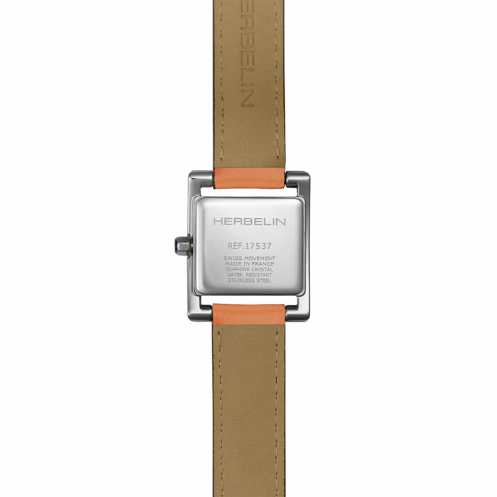Orologio Herbelin Ve Avenue Pelle Arancione - immagine 4