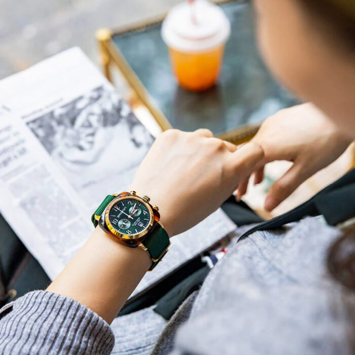 Orologio Briston Clubmaster Classic Verde - immagine 2